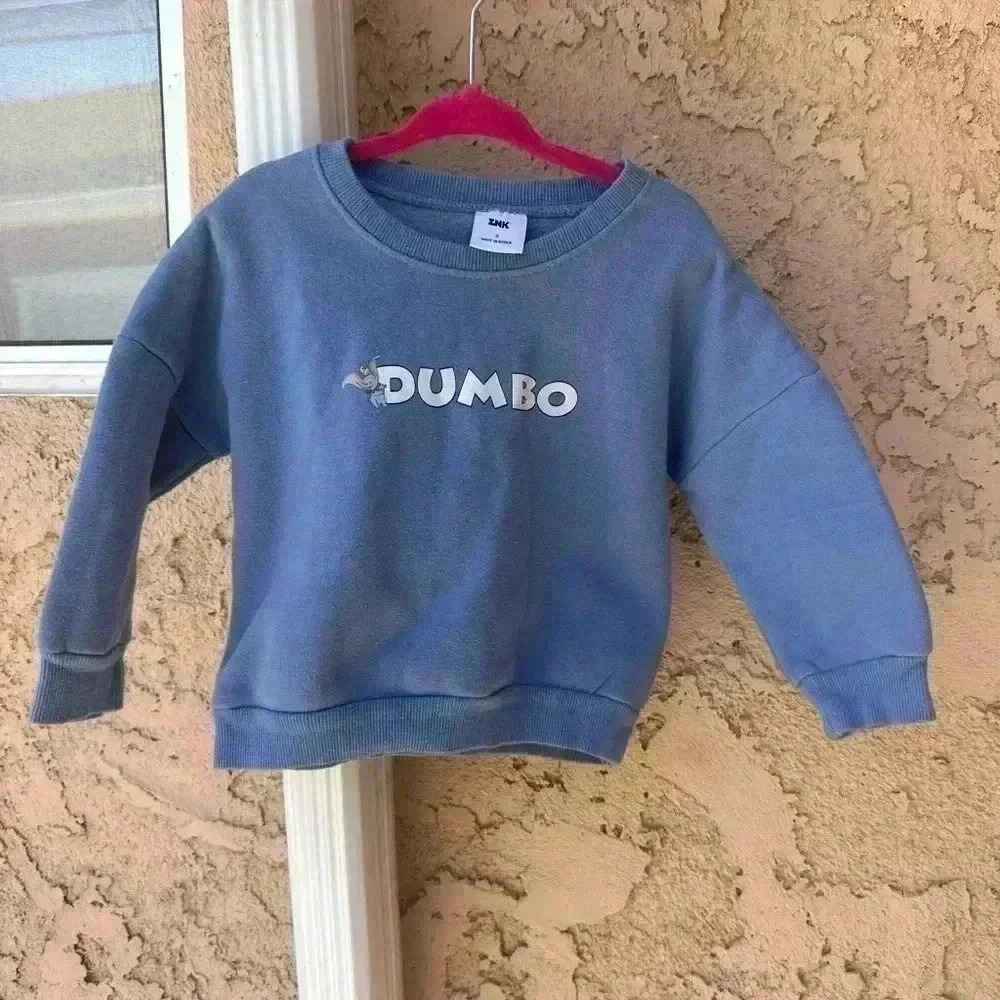 Disney Letter sweatshirt size 12-18 month